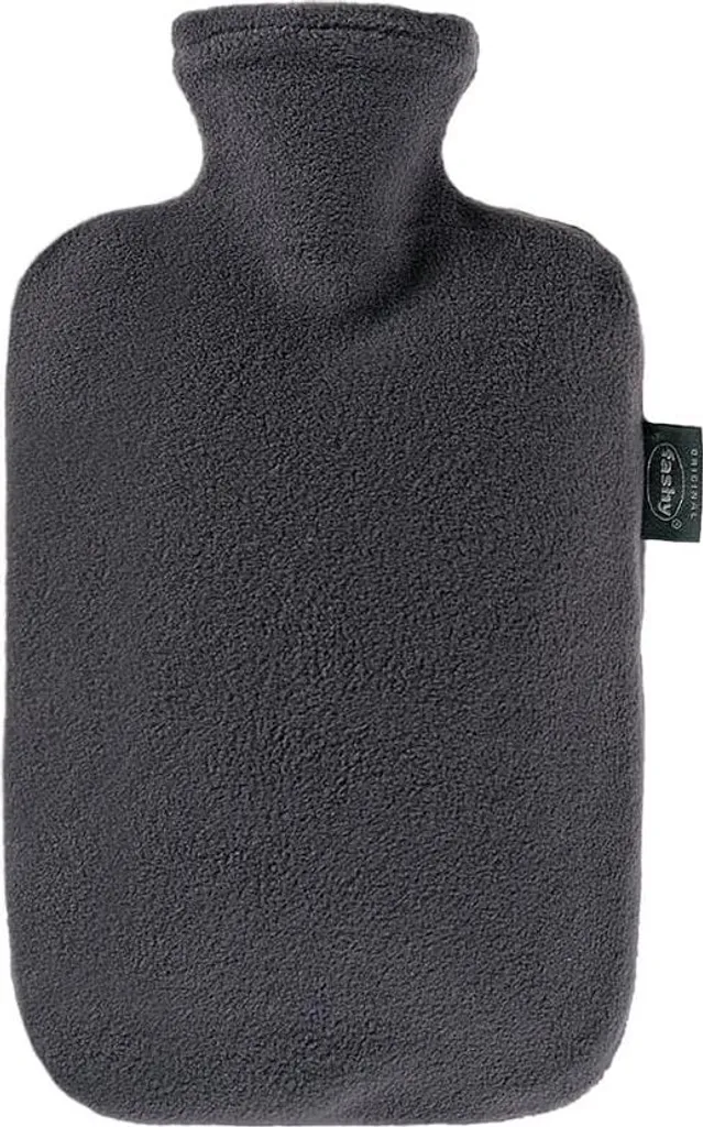 Bouillotte Thermothérapie 2L avec Housse Polaire Haute Densité Amovible