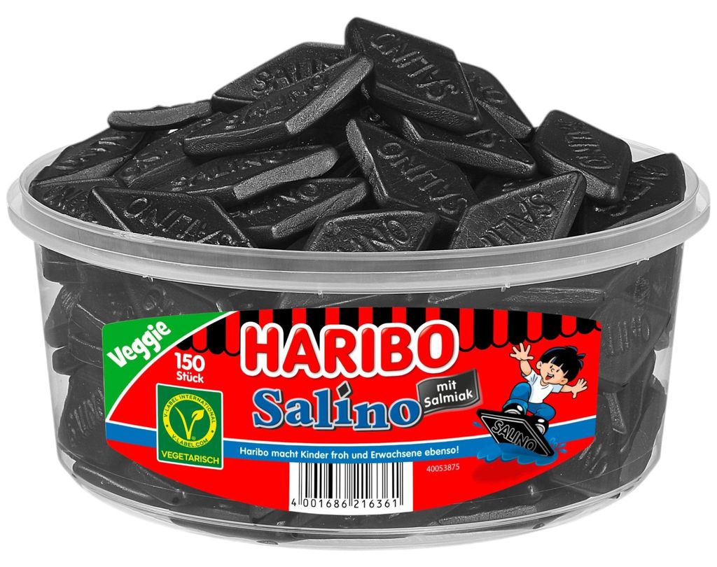 Haribo Salino 150pcs 1200g Image du produit 
