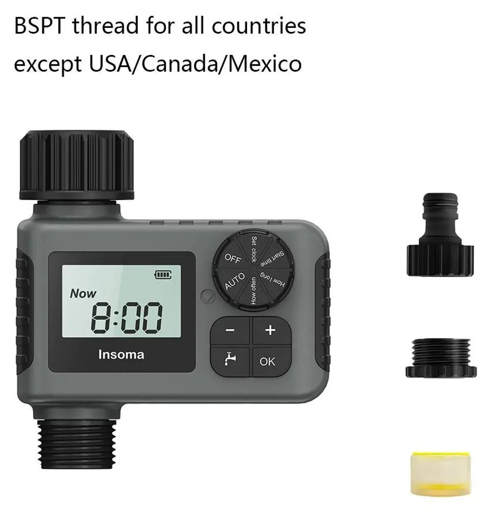 Minuterie d'arrosage LCD programmable : contrôle automatique type G - 2