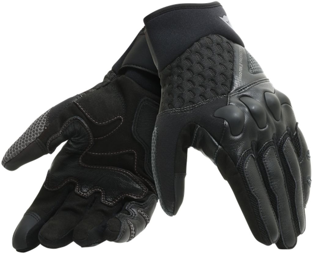 DAINESE X-MOTO Lederhandschuh schwarz-anthrazit S