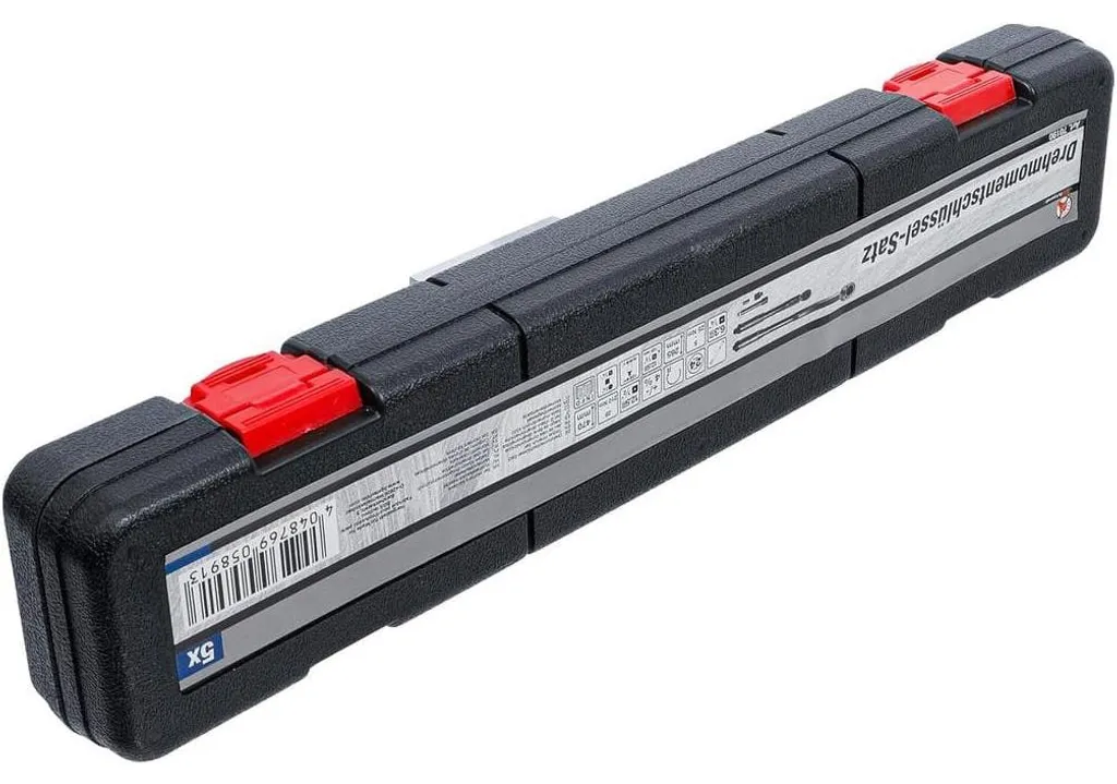 Clé Dynamométrique D-Work Pro 53cm - Acier Haute Précision, Coffret - 7