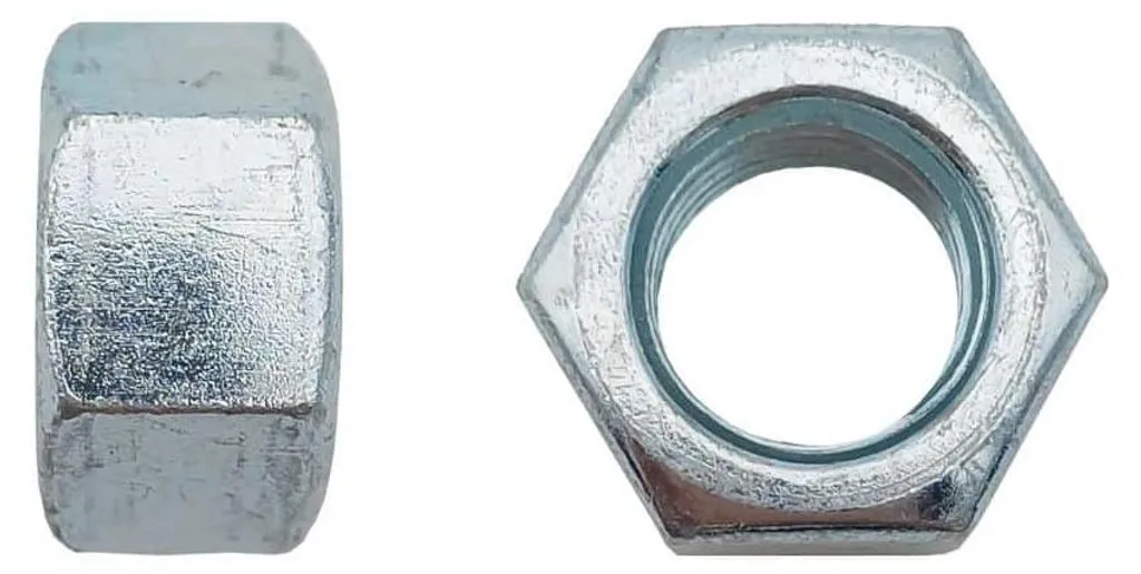 Écrou Hexagonal M42 mm HU 4032 Acier Zingué Blanc D-Work - 5 pièces