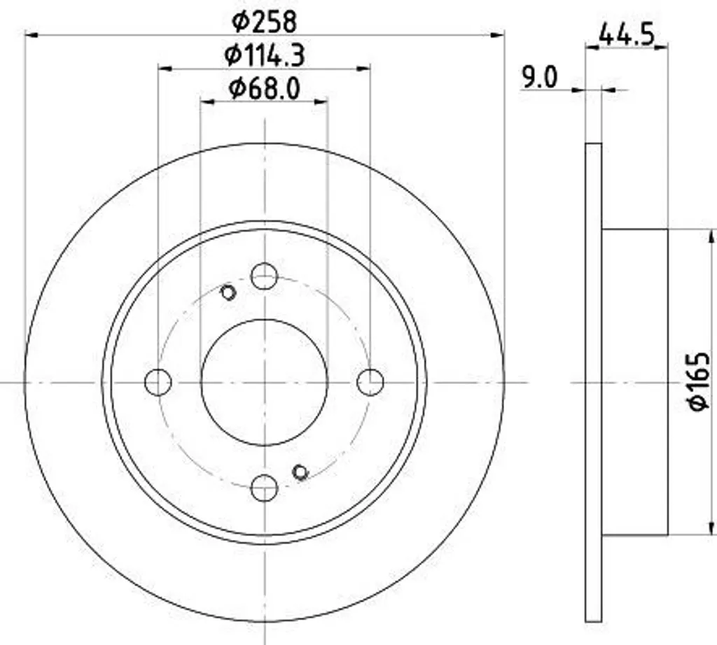 Disque de frein avant pour Nissan Primera W10 trajets quotidiens