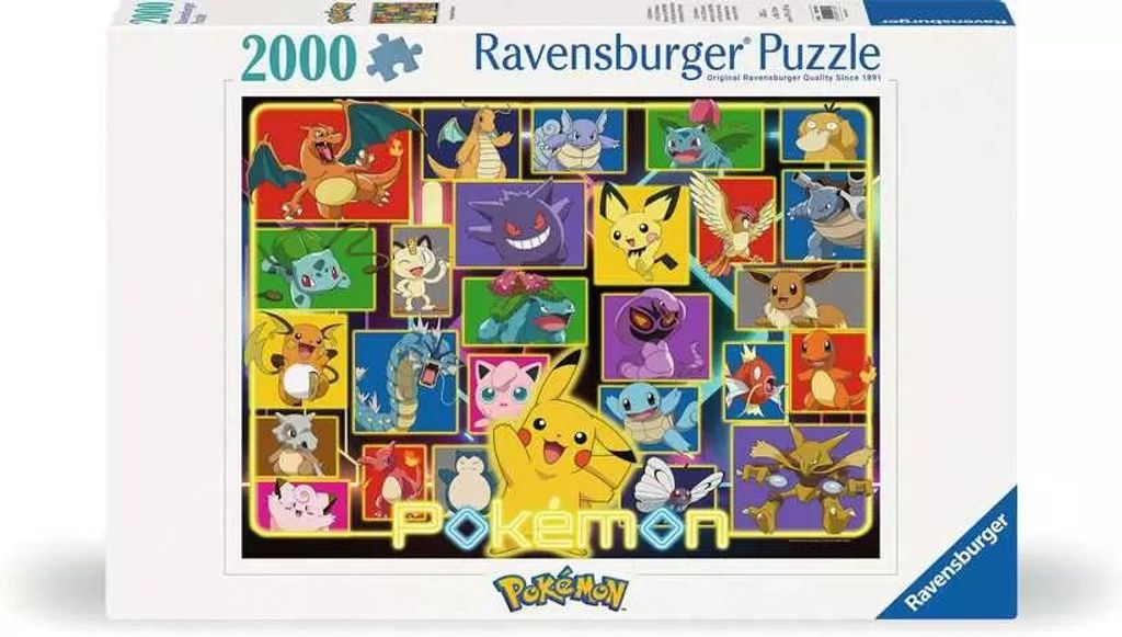 Svetelné puzzle Pokémon (2000 dielikov) Obrázok produktu 