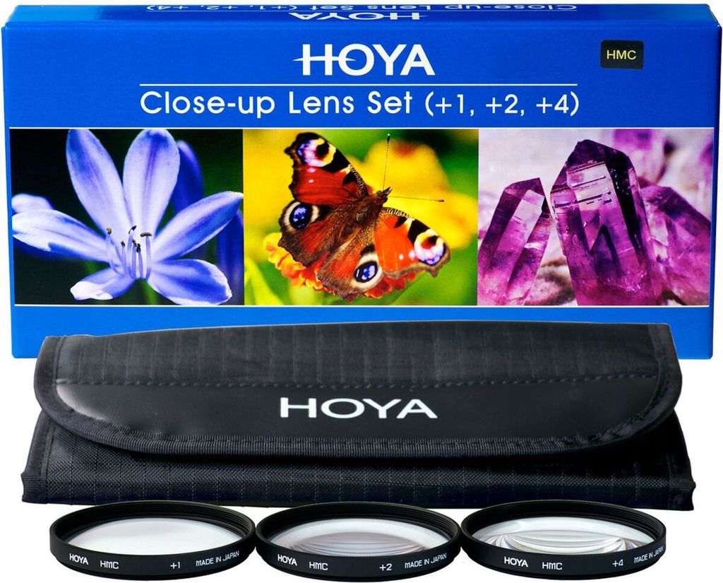 Hoya 46 mm Close-Up Set (+1 +2 +4) II HMC