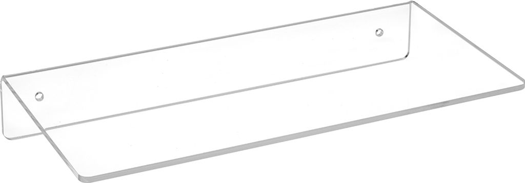 Wandregal aus Acrylglas 300mm Breit, 150mm Tief - Zeigis® / Produktbild 