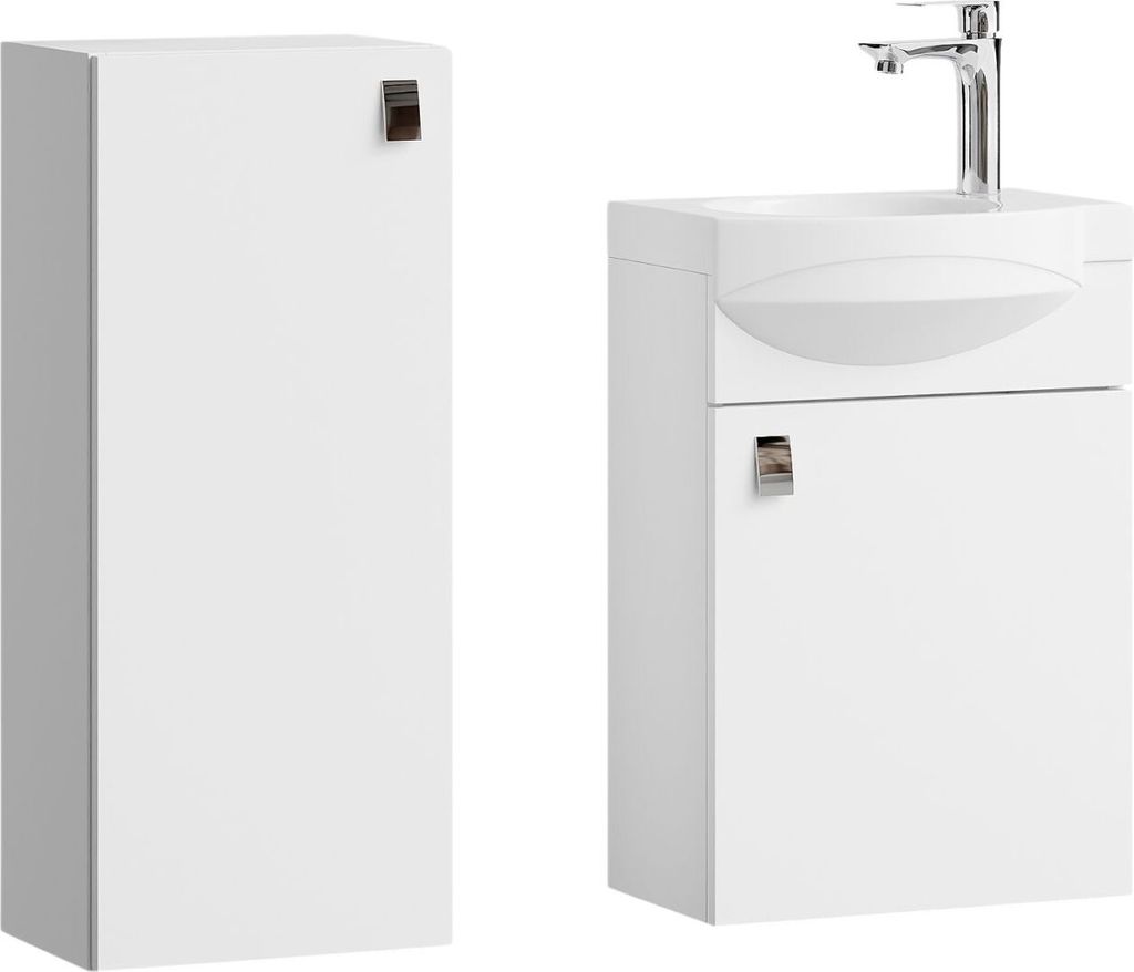 Planetmöbel Badmöbel-Set Waschtisch mit Unterschrank 40 cm Produktbild 
