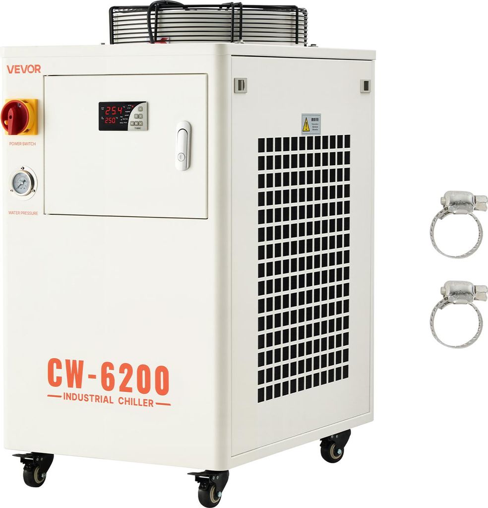 VEVOR Raffreddatore ad acqua industriale, 5 kW, sistema di Immagine del prodotto 
