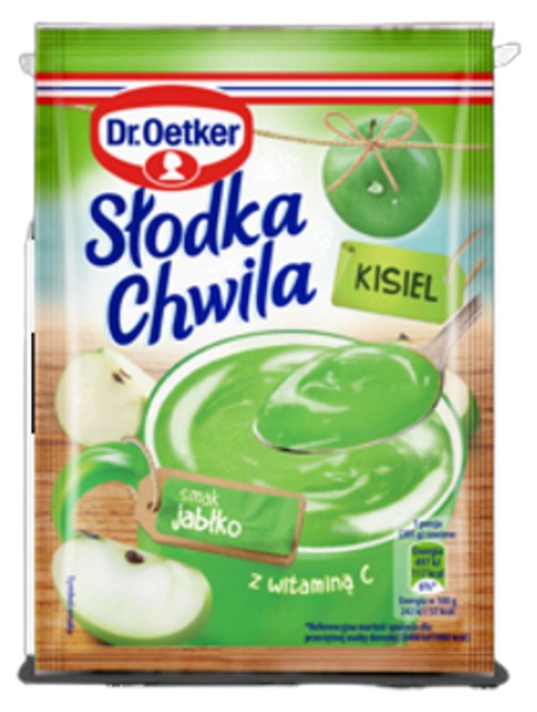 Dr. Oetker Słodka Chwila Kisiel jabłkowy 30g Zdjęcie produktu 