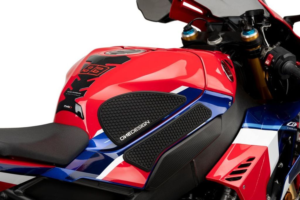 PUIG 21299N Seitliche Tankprotektor passend fuer HONDA CBR1000RR-R FIREBLADE Schwarz