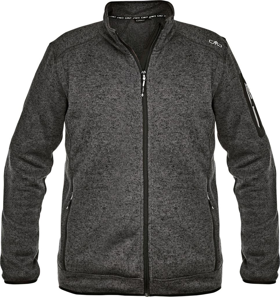 Cmp Man Jacket 44Ue Nero-Glacier 48