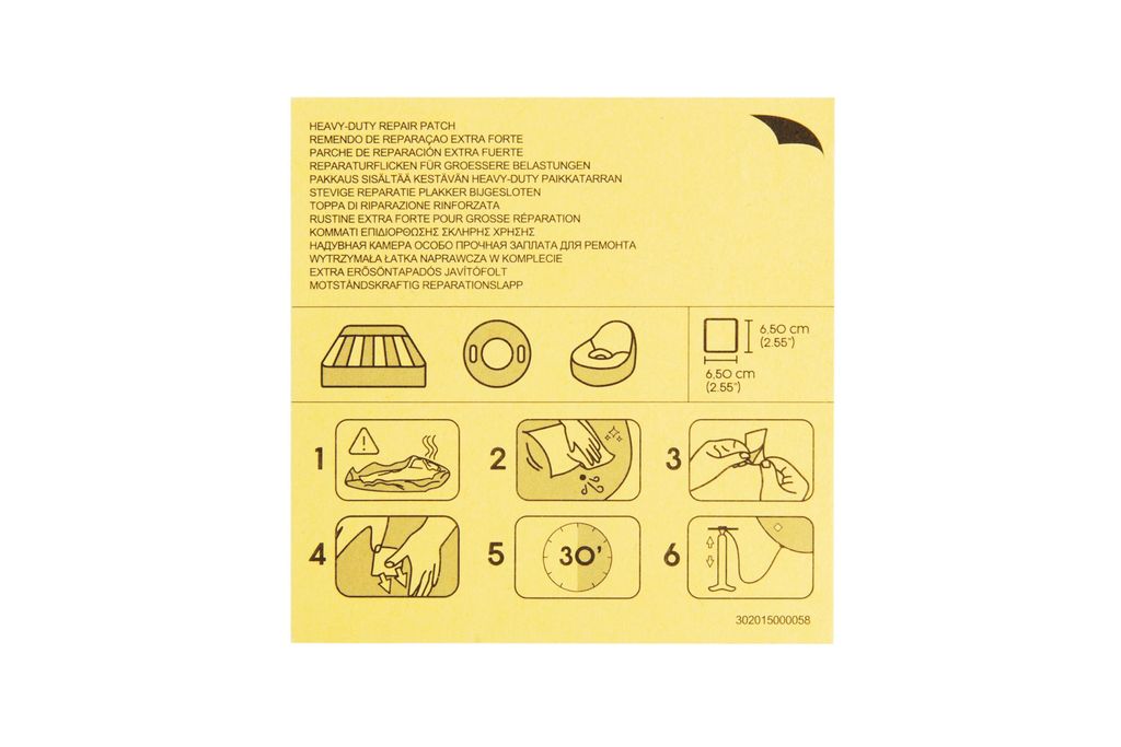 Selbstklebendes Reparaturset B62068 07557 Produktbild 