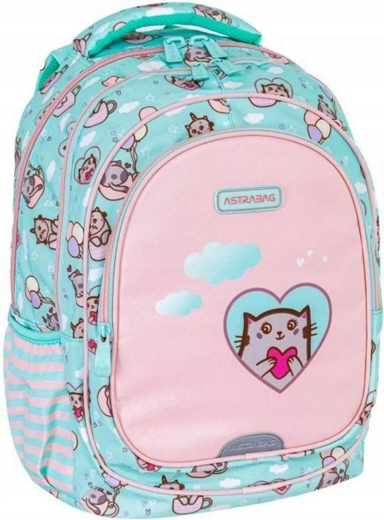 Sac à dos ergonomique 3 compartiments AstraBAG KITTY'S WORLD - 2