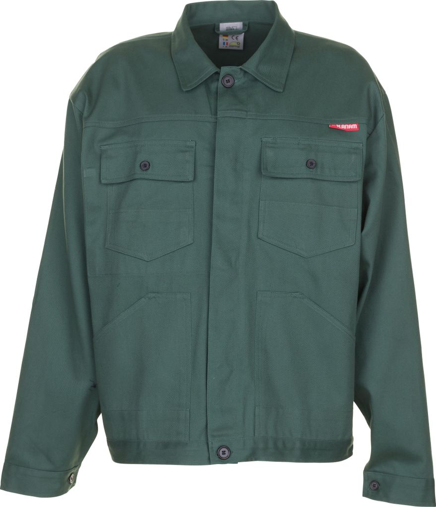 Größe 98 Herren Planam BW 290 Bundjacke mittelgrün Modell 0109