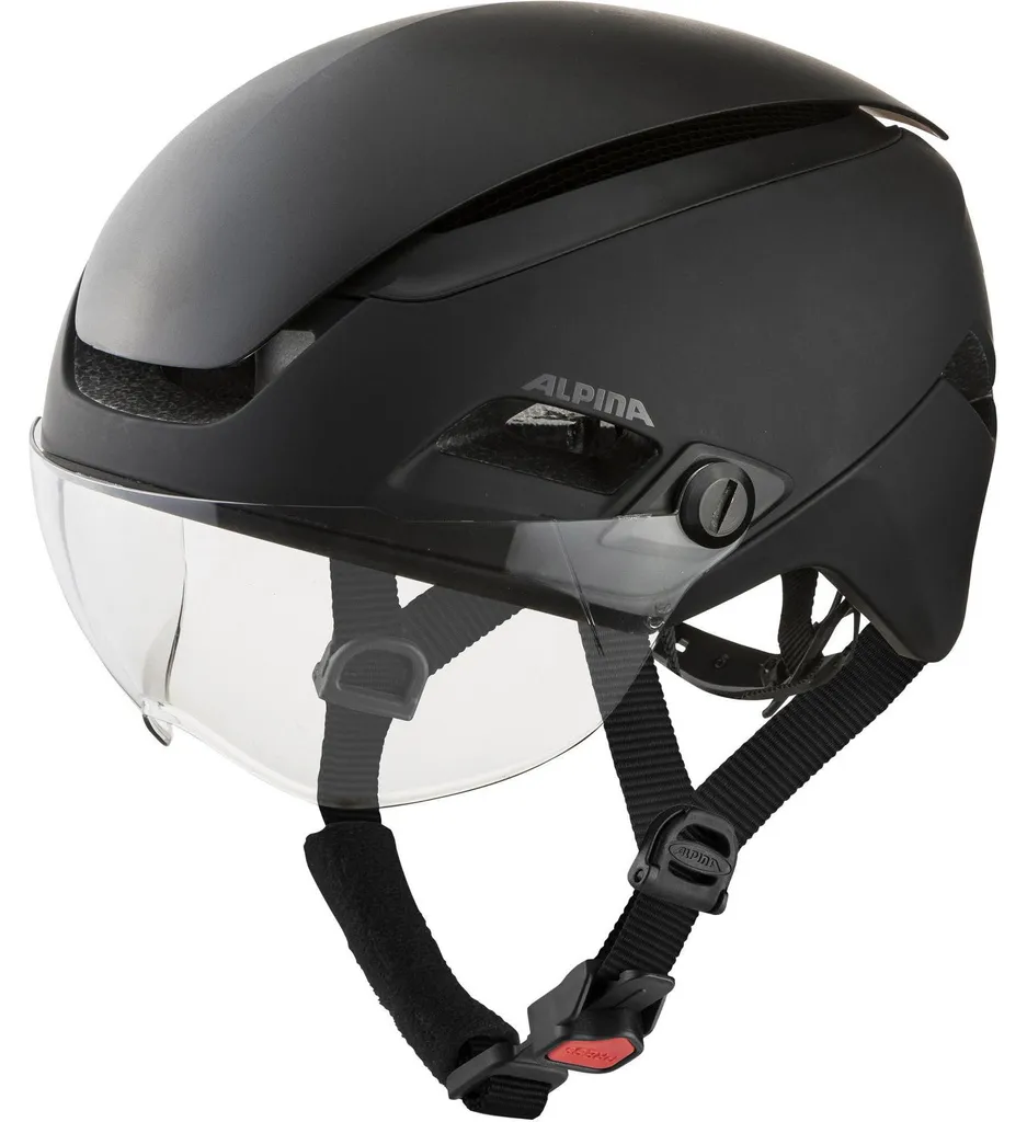 Casque Vélo pour Adulte avec Visière et Éclairage Alpina Altona M
