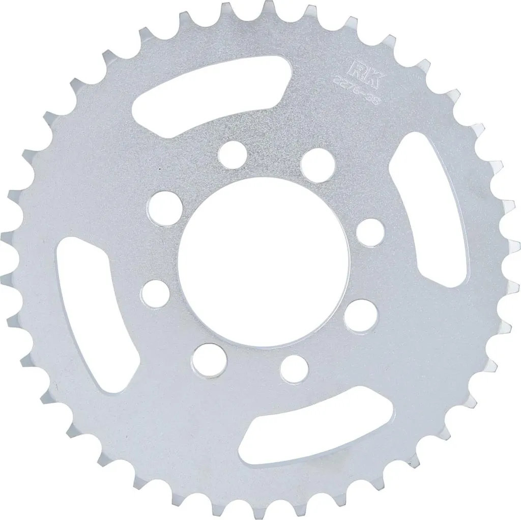 Pignon RK 420 acier argent 51 dents pour remplacer kit chaîne