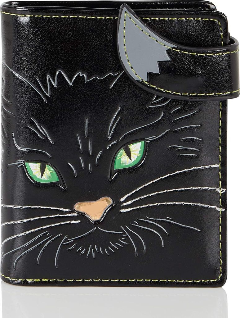 Damen Geldbeutel Mädchen Geldbörse Klein Kurzformat Frauen Portemonnaie Kunstleder - 7 Kartenfächer mit Münzfach und RFID-Schutz mit stilvollen