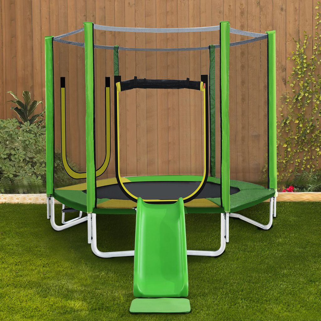 Trampolina ogrodowa Merax Ø 213 cm trampolina dla dzieci z Zdjęcie produktu 12