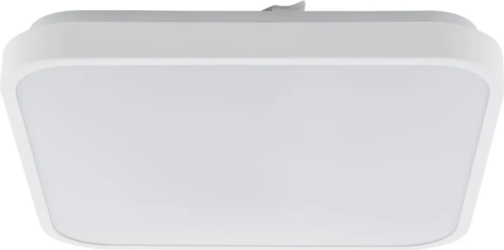 Plafonnier LED Salle de Bain IP44 Blanc 33,5 cm Plafon Agnes Moderne