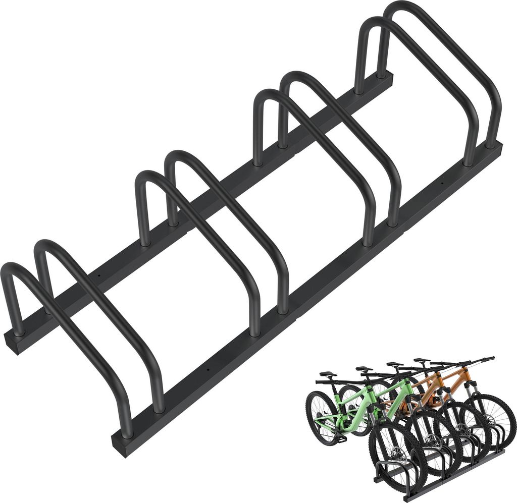UISEBRT Fahrradständer für 4 Fahrräder – Produktbild 