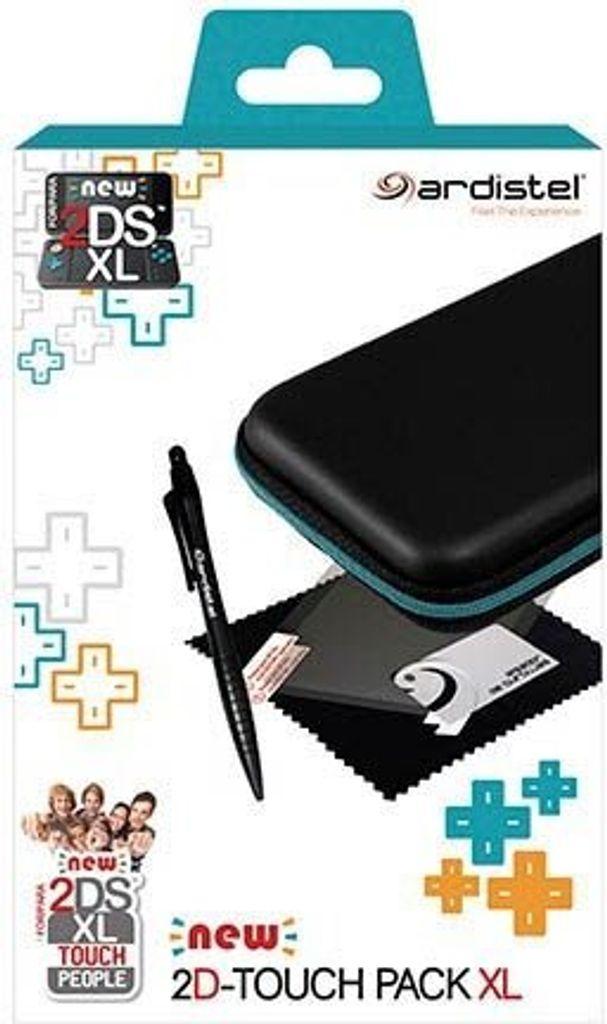 Ardistel 8431305027386, Beuteltasche, Nintendo, Schwarz, New 2DS XL, Sturzsicher, Staubresistent, Kratzresistent