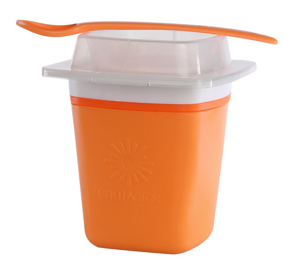 Chill Factor Frozen Yoghurt Maker Joghurtbereiter orange