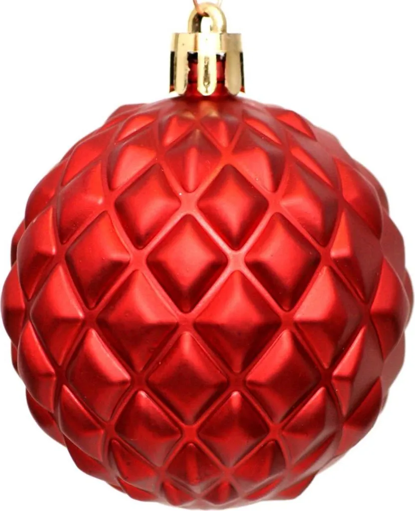 Lot de 35 boules de Noël 6 cm incassables pour décoration de fête - 21