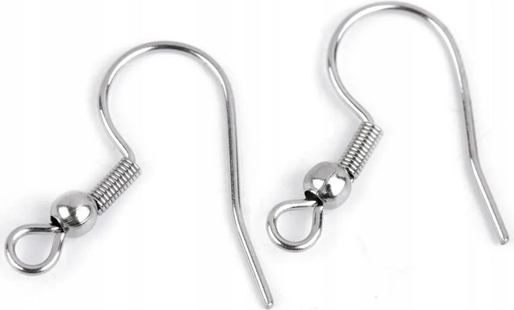 10 Basi Orecchini Perno con Pallina 19mm Acciaio Inox Anallergico