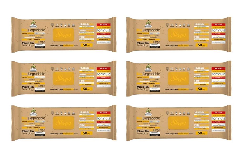 Sleepy Easy Clean  Oberflächen und Boden Reinigungstücher 2 Produktbild 