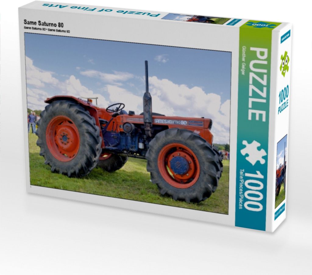 Calvendo Same Saturno 80 1000 Teile Puzzle quer 640x480mm, Geiger Günther; 7407990