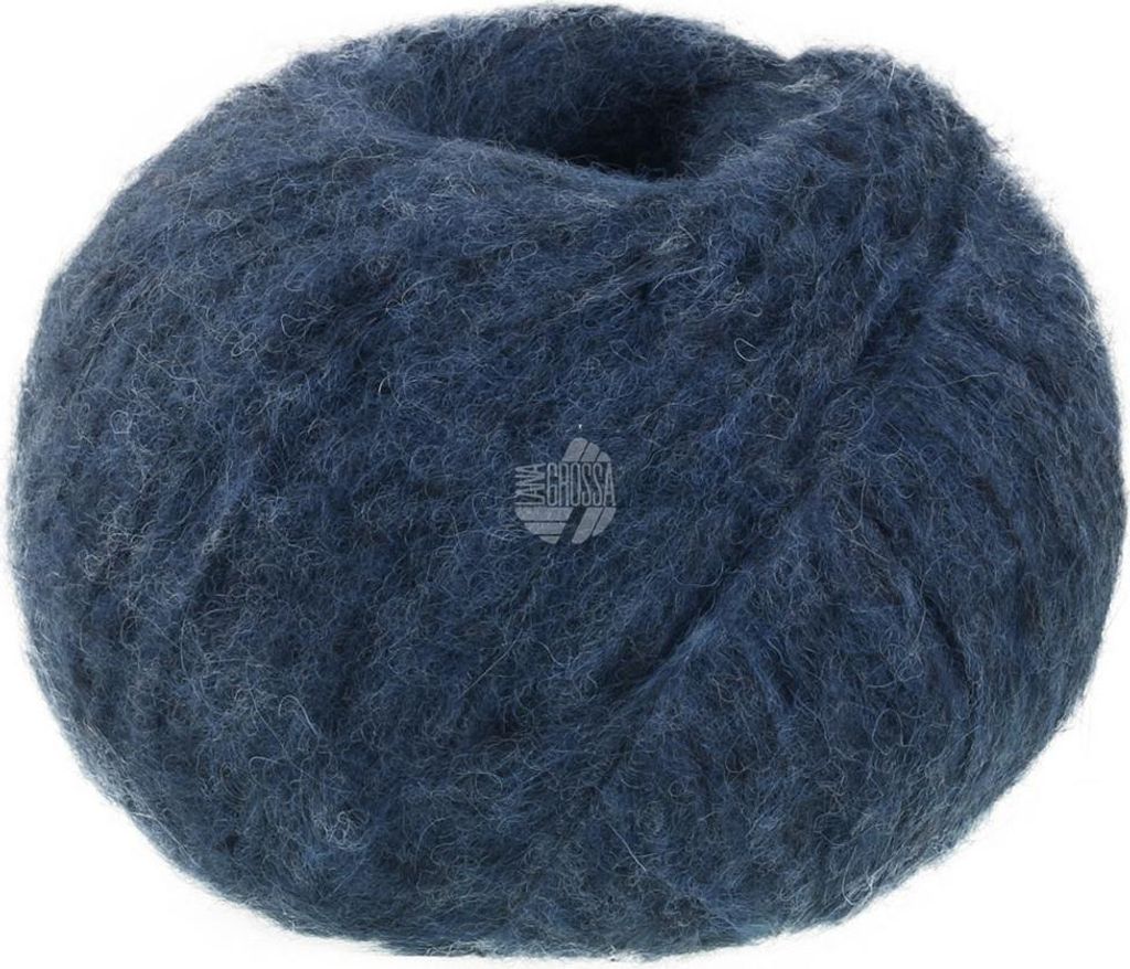 Lana Grossa - Alpaca Air II 0034 dunkelblau Produktbild 