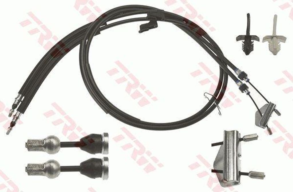 TRW GCH395 Seilzug, Handbremse OE 1308542 kompatibel mit C-Max, Focus