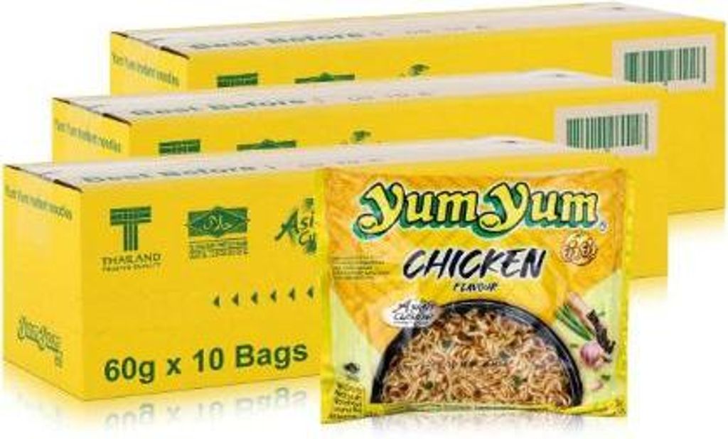 Yum Yum Chicken Instant Noodles – 30 x 60 g | Thailändische Produktbild 
