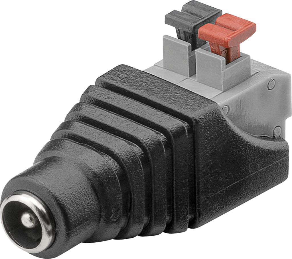 GOOBAY Terminal Block 76749, 2-pin auf DC-Buchse (5.50x2.10 mm)