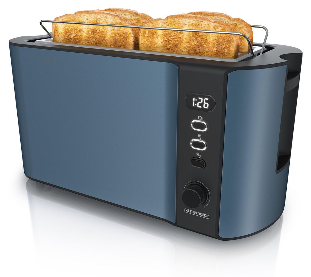 Arendo, hriankovač s dvoma otvormi, 1500 W, pre 4 plátky, s Obrázok produktu 