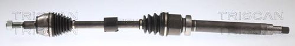 Antriebswelle 961 mm mit Tripodegelenk und Kugelgleichlaufgelenk, Außenverzahnung Radseite 27, Differenzialseite 23