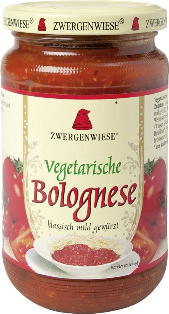Tomatensauce - Vegetarische Bolognese 340g Produktbild 