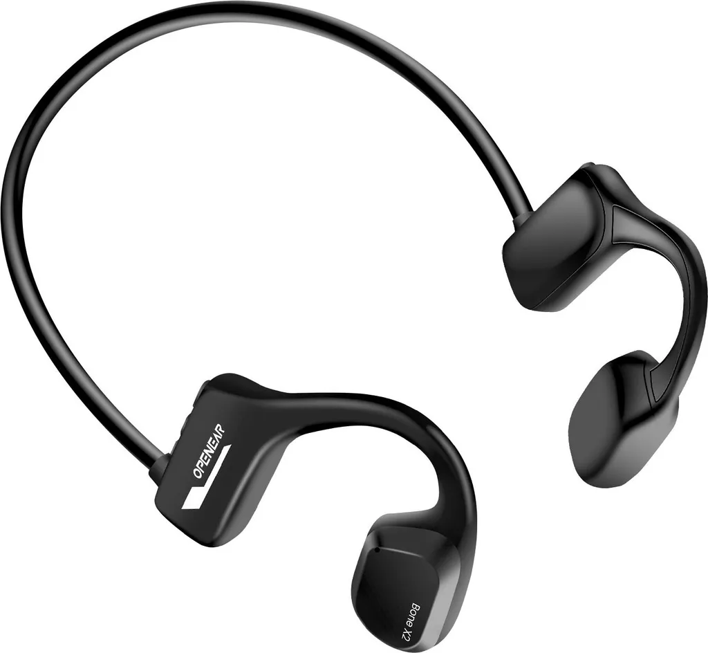 Avizar Bone X2 Casque à conduction osseuse Bluetooth 8 Go Noir