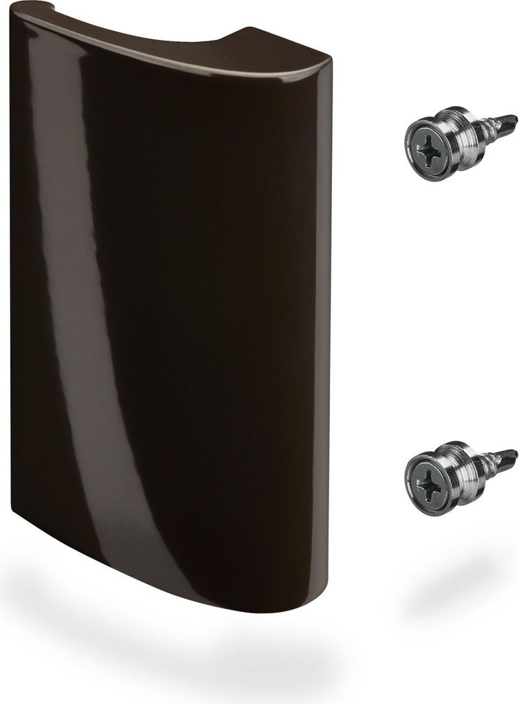 Balkontürgriff SEJA braun 82 x 52 x 20 mm Aluminium Produktbild 