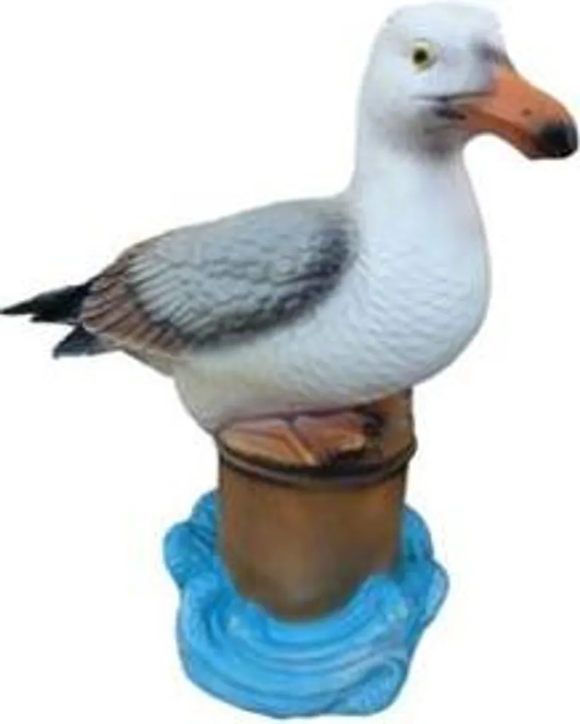 Ornement Mouette 35cm Résistant aux Intempéries Déco Jardin Stable