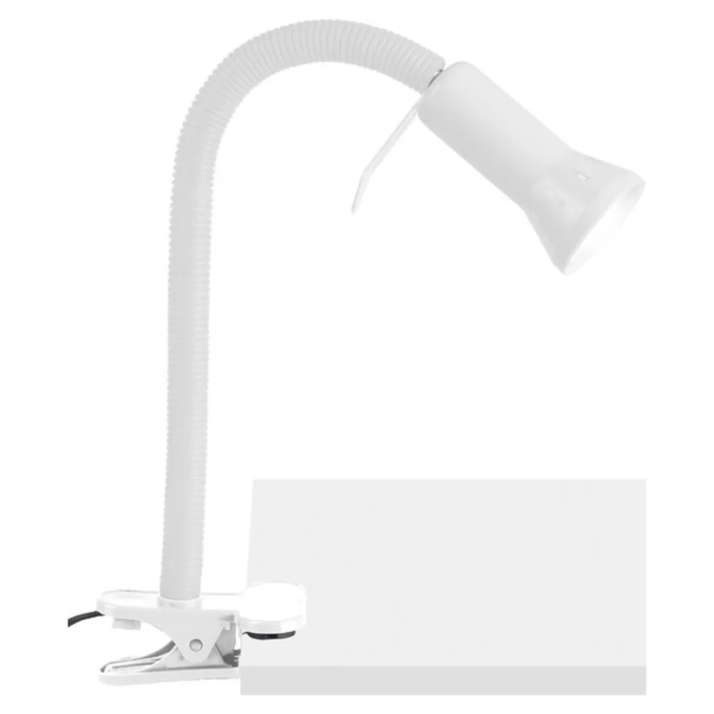 Lampada Scrivania Bambini Brilliant Flex E14 Bianco - Sicura e Snodabile