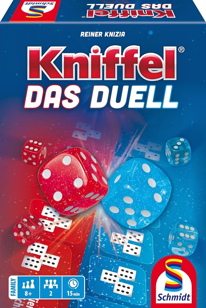 Schmidt Spiele Kniffel - Das Duell, Würfelspiel Produktbild 