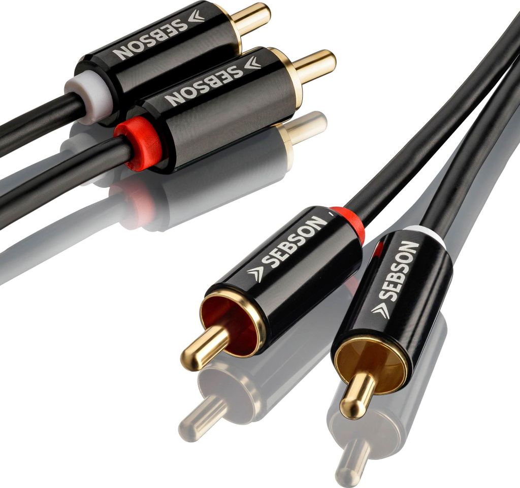 Cinch Audio Kabel 10m