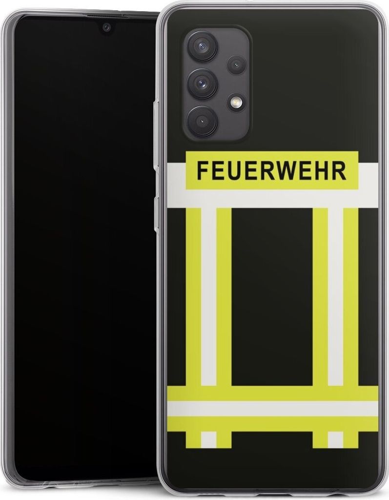 DeinDesign Handyhülle für Samsung Galaxy A32 4G Silikon Hülle Case Smartphone Schutzhülle Beruf Feuerwehr Feuerwehrmann