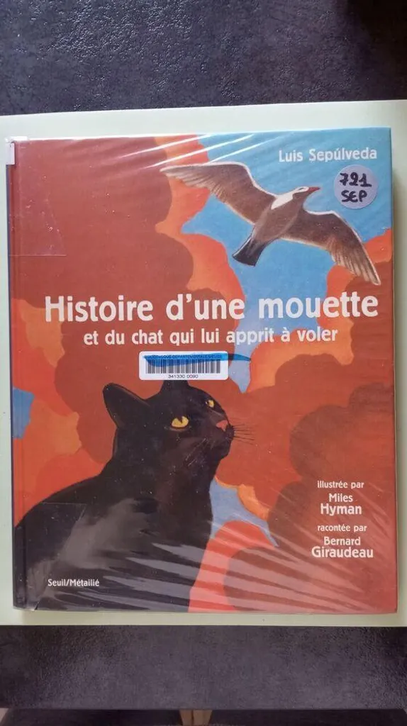 Histoire d'une mouette et du chat : livre idéal pour apprendre à lire