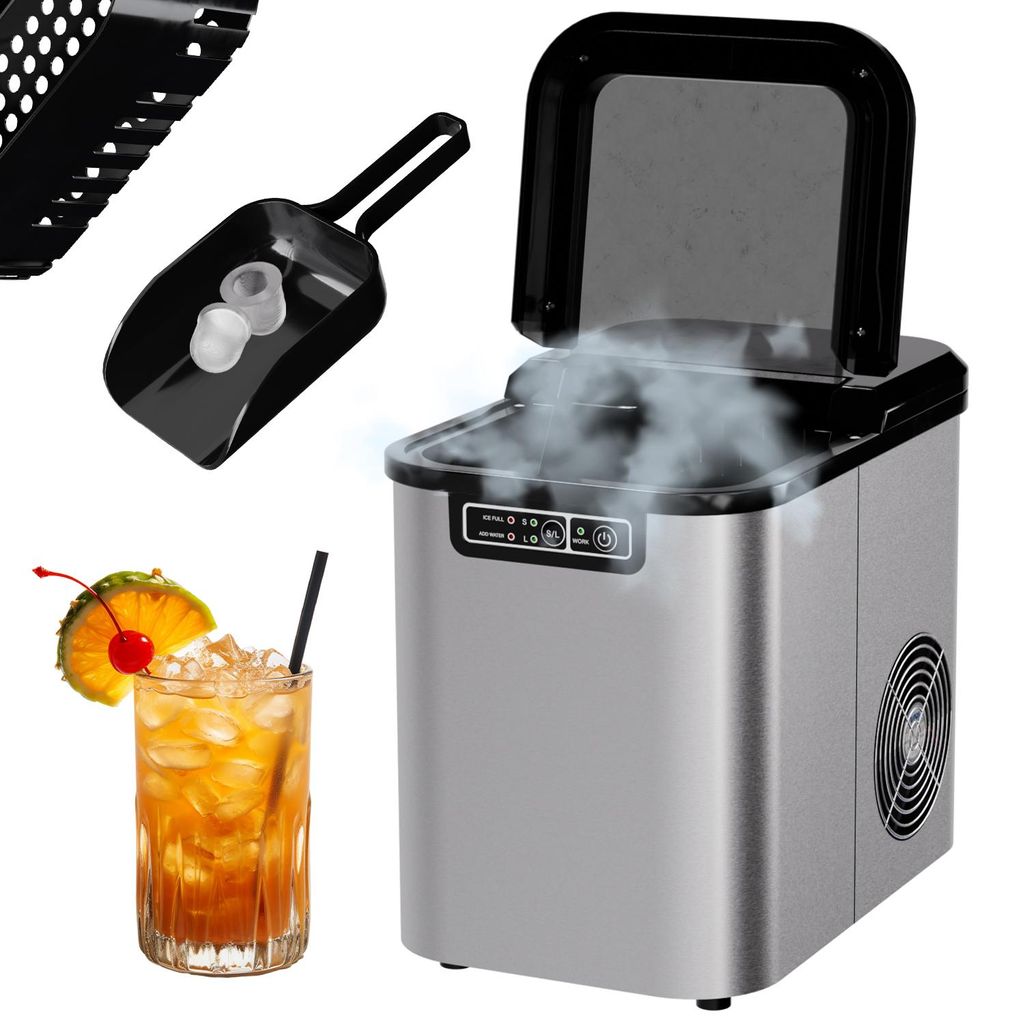 TroniTechnik® Eiswürfelmaschine Eiswürfelbereiter aus Produktbild 