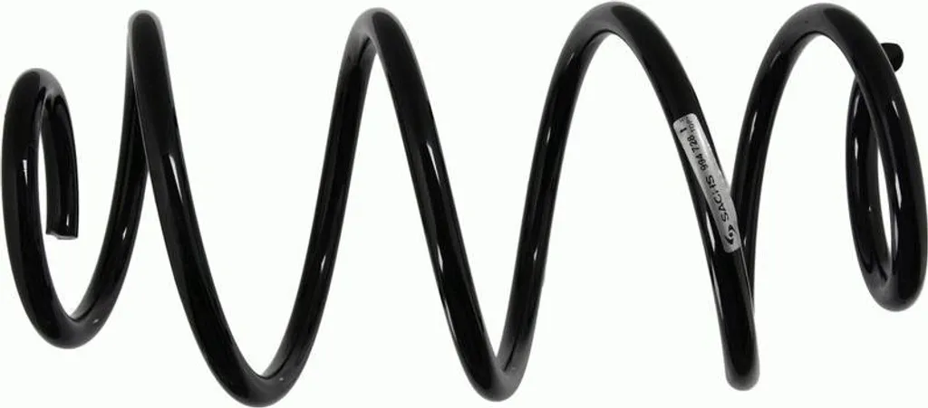 Ressort de suspension robuste SACHS 994 728, fiabilité OE 2463242104
