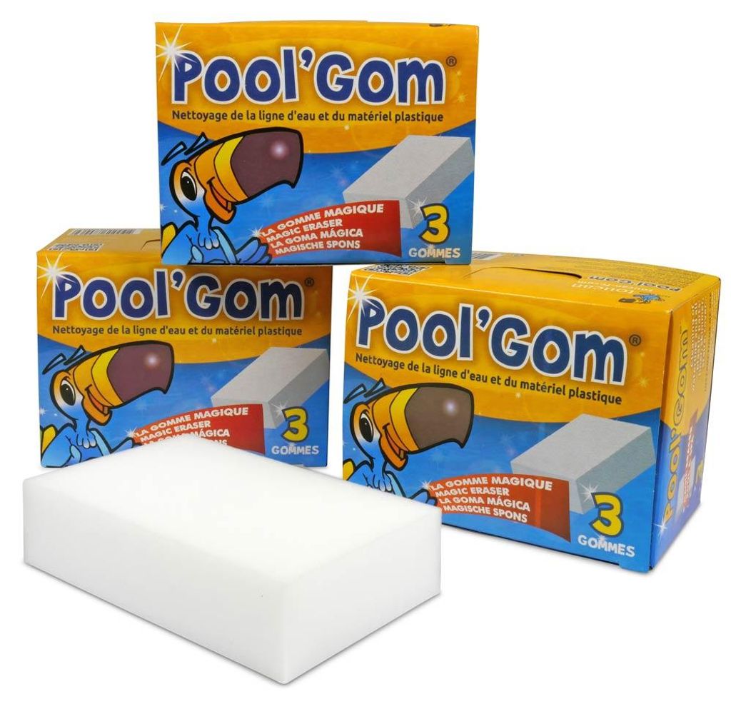 3 Pack. Pool Gom der magische Radiergummi (9 Stk.) Produktbild 