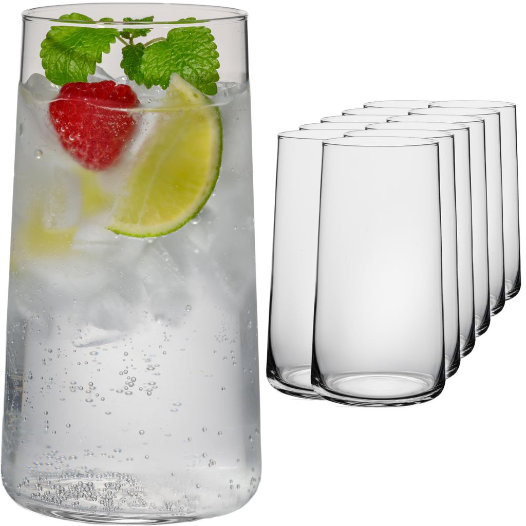 IMPERIAL Trinkgläser aus Glas 490ml (max. 550ml) Set 12 Produktbild 