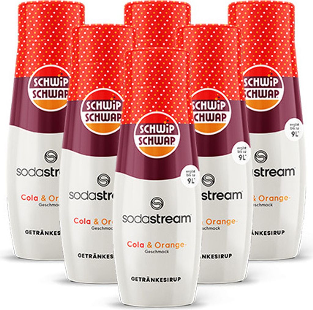 SodaStream - Schwip Schwap Sirup - 6x 440ml Produktbild 